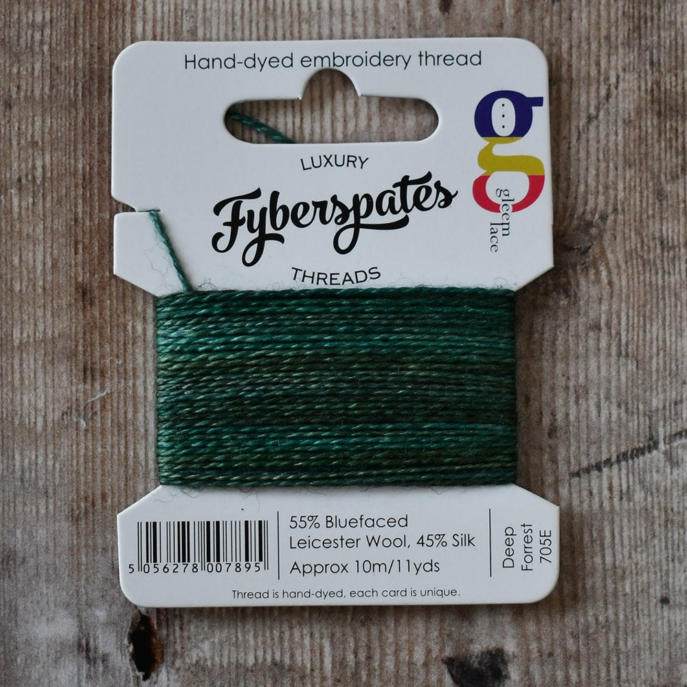 Hand-Dyed Thread: Deep Forest 705E